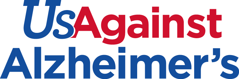 UsAgainstAlzheimer's logo - stacked